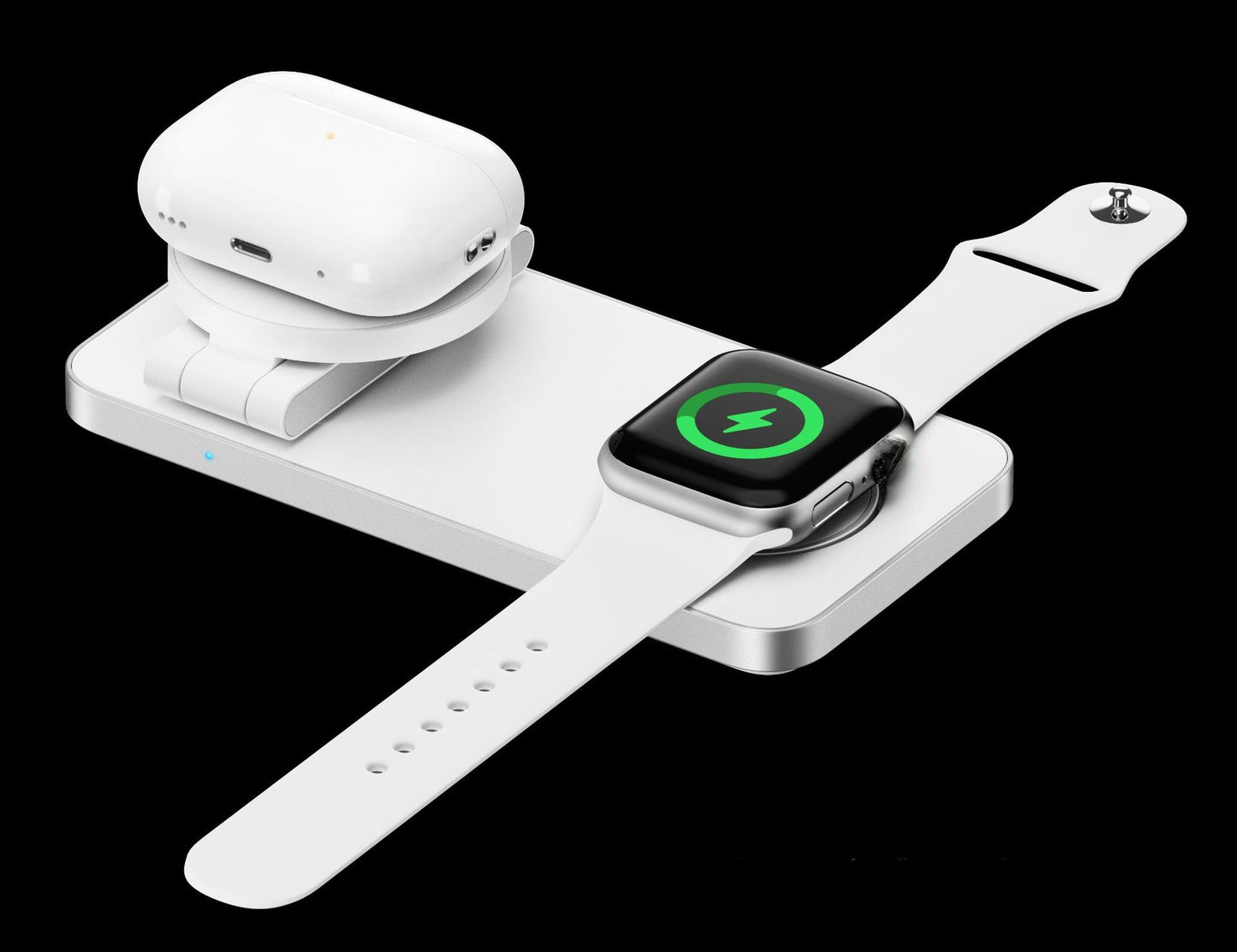 3-in-1 Magnetic Wireless Charger for iPhone Apple Watch AirPods