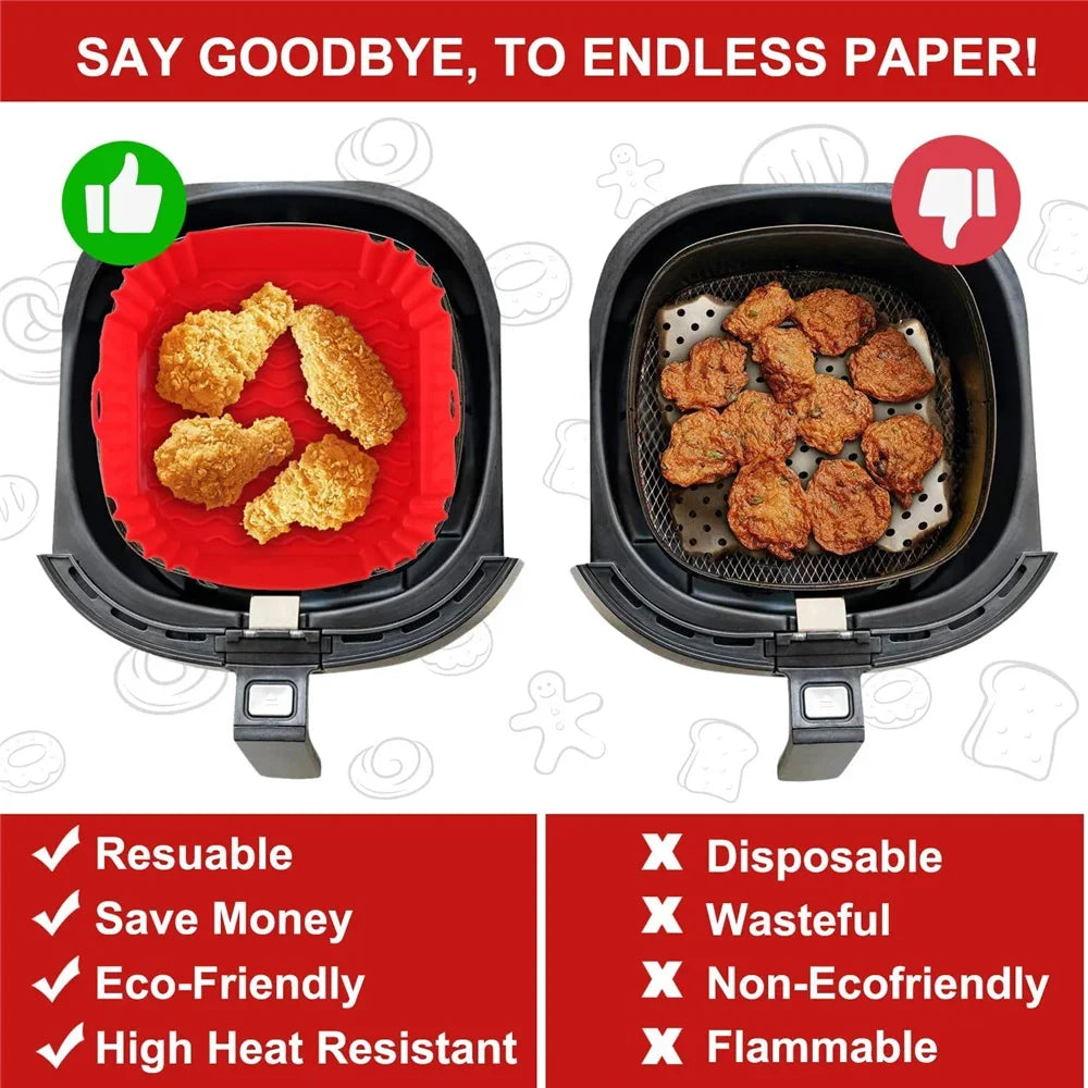 Reusable Airfryer Pan Liner
