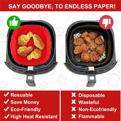 Reusable Airfryer Pan Liner