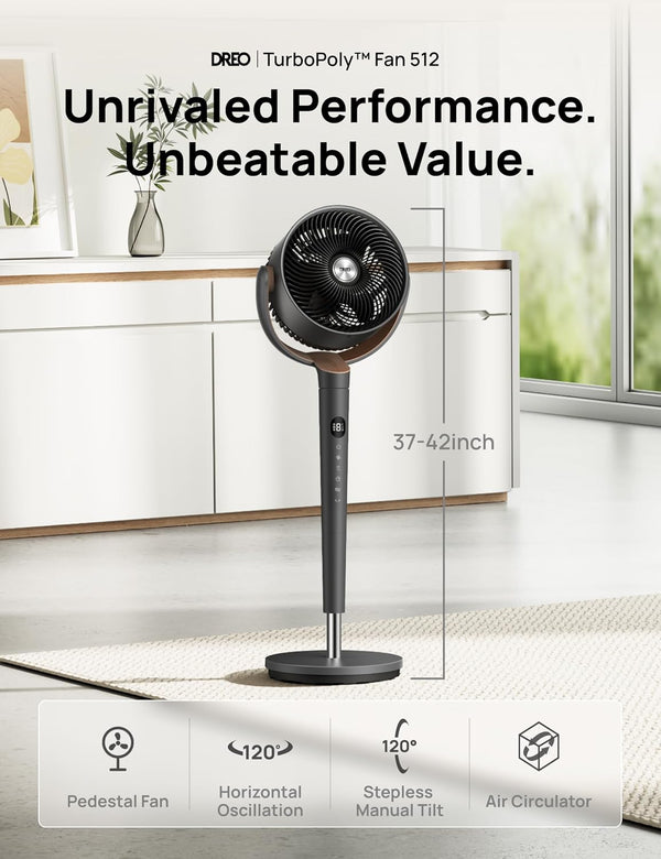 WhisperSoft Bedroom Fan