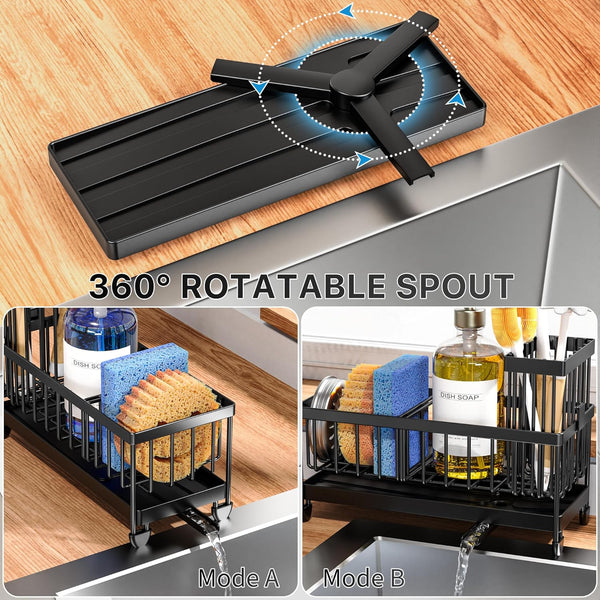 Sleek Sink Caddy Organizer