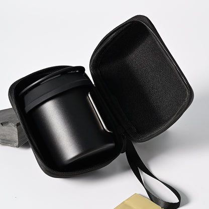 Portable Hand-Brewed Coffee Set with Silicone Filter Cup